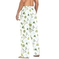 thumbnail image 5 of Margarita Mens Cotton Pajama Pants with Pockets Elastic Waist Lightweight Breathable Relaxed Fit Lounge Sleepwear Medium, 5 of 6