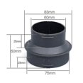 thumbnail image 2 of 60mm-75mm Parking Heater Ducting Reducer Connector Air Heater Duct Pipe Reducer Adapter Converter F, 2 of 5