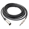 thumbnail image 4 of XLR 3Pin a 1/4 Pulgadas 6.35mm Cable de , 10 pies, 4 of 7