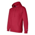 thumbnail image 3 of Men's Double Dry Action Fleece Pullover Hood, Scarlet - 2XL, 3 of 4