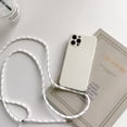thumbnail image 3 of Funda de silicona líquida con cordón y correa para el cuello para iPhone 16, 15, 14, 13, 12 Mini, 11 Pro, X, XR, XS Max, 7, 8 Plus, 3 of 5