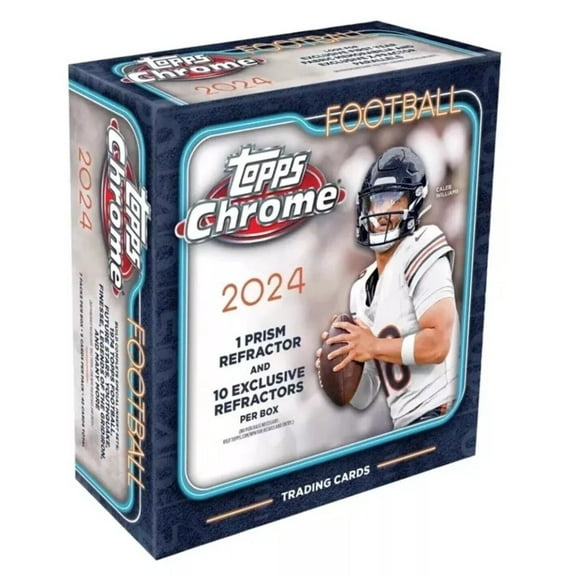 24 TOPPS CHROME FOOTBALL MEGA BOX