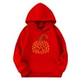 thumbnail image 4 of Cowsor Trendy Hoodies for Teen Girls Casual Graphic Hooded Sweatshirt Long Sleeve Oversized Pullover Tops Winter Clothes, 4 of 4