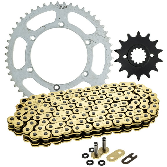 Niche Sprocket Chain Set for Kawasaki KLX300 14/50 Tooth 520 X-Ring Front Rear MK1014372