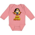 thumbnail image 3 of Inktastic Big Sister Superhero Girls Long Sleeve Baby Bodysuit, 3 of 5
