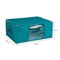 thumbnail image 3 of Labymos Clothes Storage Organizer Clothes Storage Bag with Reinforced Handle for Comforters Blankets Bedding, 3 of 8