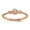 Pink, variant on Diamond2Deal 14k White Gold Roped Band for Women Petite 3-Stone 1/15 carat Round Diamond Complete Promise/Engagement Ring for Women Size- 7