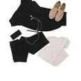 thumbnail image 7 of Fruit of the Loom Women's Athleisure Essentials Elbow Length V-Neck T-Shirt, 7 of 7