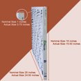 thumbnail image 2 of AirPurete Furnace Filters AP-3M16251 | Pack of 6 | Nominal Size: 16x25x1 | Actual Size: 15-1/2" x 24-1/2" x 3/4" | High Capacity MERV 8, 2 of 5