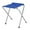 Blue, variant on 1 Pack Folding Camp Stools for Adults with 15 Inch Tall and Heavy duty and Portable and Easy Setup and Fold and Holds 300lbs