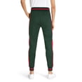 thumbnail image 2 of Hat and Beyond Mens Premium Two Tone Side Stripe Track Pants Slim Fit Stretch, 2 of 6