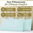 thumbnail image 4 of Twin Sheet Set - 1800 Ultra-Soft Microfiber Twin Bed Sheets - Double Brushed - Deep Pockets - Easy Fit – Wrinkle Free, 4 of 6