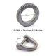 thumbnail image 1 of LLavero de titanio Real para hombres y mujeres, llavero de lujo para coche, joyería EDC ligera, accesorios giratorios, Gadgets de regalo, 1 of 4