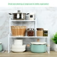 thumbnail image 3 of Yeacher Storage Shelf Organizer Kitchen Cabinet and Counter Shelf Organizer Heavy-Duty Multifunctional Organization Rack, 3 of 8