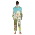thumbnail image 7 of IAUYY Unisex Adult Onesie Pajamas Ultra-Soft Crystal-Soft Fabric, Halloween Adult Onesie Pajamas Adults,With a Zipper Plus Size Onesie Pajamas, Cute Little Sheep, 7 of 7