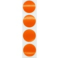 thumbnail image 2 of Orange Circle Dot Stickers | 1.5" Inches Round | 500 Pack, 2 of 3