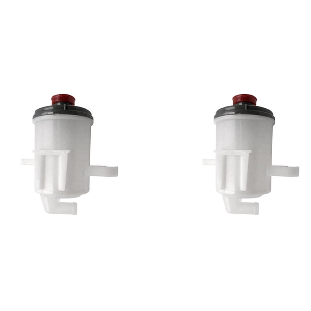 2X Réservoir de Liquide de Direction Assistée Réservoir d'Huile pour -V RD1 1997-2001 EK1 EK3 96-00, 2 x Réservoir de Pompe de Direction Assistée, Blanc