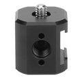 thumbnail image 4 of Cold Shoe Mount Adapter 1/4in 3/8in Screw Hole Tripod Bracket Camera Studio Flash Accessories, 4 of 14