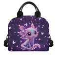 thumbnail image 2 of HUIACONG Lunch Bag with Cute Dragon Butterfly, Aluminum Film Material Waterproof Insulated Lunch Tote for School Travel and Daily Use, 2 of 10