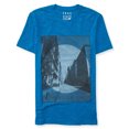 thumbnail image 1 of Camiseta gráfica Aeropostale Street Scene para hombre color azul pequeña, 1 of 1