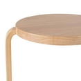 thumbnail image 5 of Mateo Round Backless Stacking Stools - Set of 2 - Blonde Oak, 5 of 5