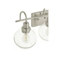 thumbnail image 5 of Halyn 23 in. 3-Light Brushed Nickel Bathroom Vanity Light with Clear Glass Shades, 5 of 8