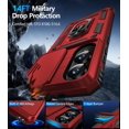 thumbnail image 4 of Funda para Celular Taisairu Samsung Galaxy S25 Edge Roja, 4 of 9