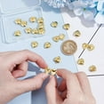 thumbnail image 5 of 20Pcs Heart Photo Frame Charms Golden Picture Locket Charm Metal Locket Pendants Photo Memory Necklace Chain Bouquet Picture Charm for Women Men Wedding Jewelry Making, 5 of 5