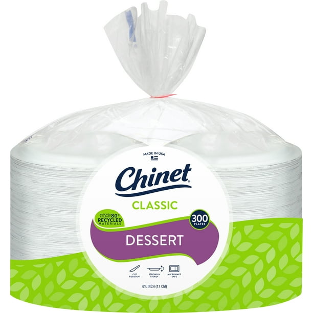 Classic White 6.75" Appetizer & Dessert Plates (300)