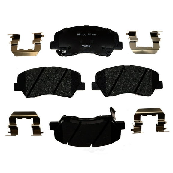 Raybestos MGD1593CH Reliant Brake Pad Set, 1 Pack Fits select: 2012-2017 HYUNDAI ACCENT, 2012-2017 KIA RIO