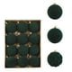 thumbnail image 2 of xihome Juego de 12 adornos navideños de terciopelo flocado, bolas colgantes de plstico de 8 cm para decorar el rbol de Navidad., 2 of 6