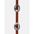 thumbnail image 4 of Kacey Lee Women's Leather Belt with Decorative Conchos, 4 of 4