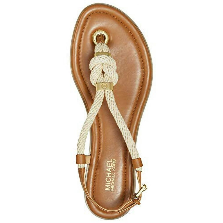 MICHAEL Michael Kors Womens Holly Rope Ankle Thong Sandals Walmart