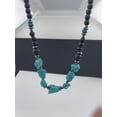 thumbnail image 4 of turquoise necklace for men / bohemian necklace / Turquoise gemstone necklace / jewelery for men / cool necklace for men LDG, 4 of 5
