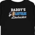 thumbnail image 4 of Inktastic Daddys Little Linebacker Boys or Girls Long Sleeve Toddler T-Shirt, 4 of 5