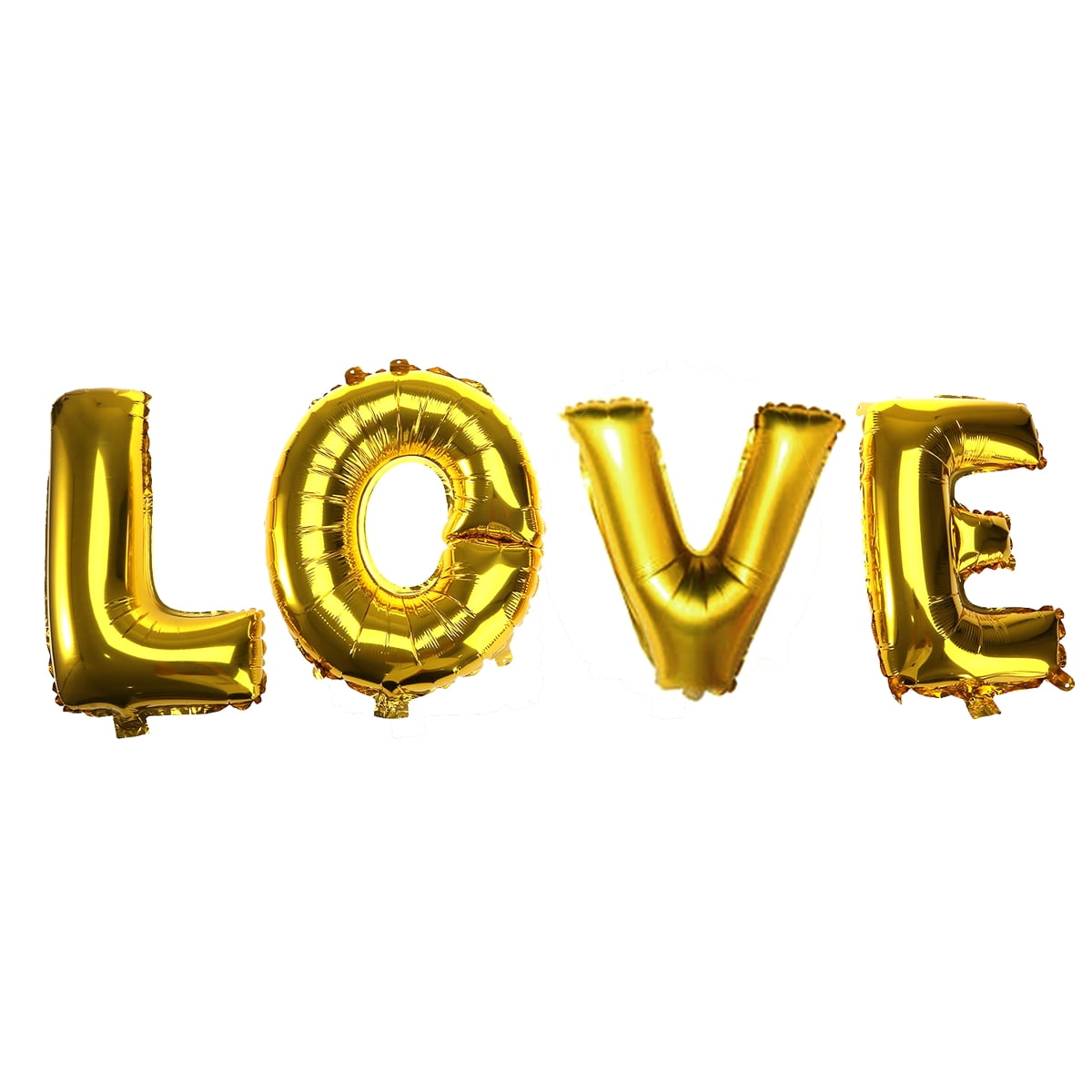 40cm LOVE Letter metallic colorful foil mylar helium Balloons Wedding Party 