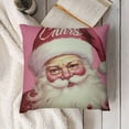 thumbnail image 3 of YINGXI Pink Christmas Pillow Covers, Outdoor Christmas Pillow Covers,Pink Christmas Pillow Covers, Christmas Pillow Cases, Christmas Pillows Decorative Throw Pillows 12x12in, 3 of 5