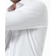 thumbnail image 2 of Youclos Men's Long Sleeve Dress Shirts Slim Fit Wrinkle Free Button Down Shirts, 2 of 6