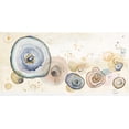 thumbnail image 2 of Pinto, Patricia 24x14 White Modern Wood Framed Museum Art Print Titled - Agates Flying Watercolor, 2 of 4