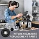 thumbnail image 4 of 2 Pieces Clutch Guide Gear Replacement Parts for Monsieur Cuisine Connect SKMC 1200 & Monsieur Cuisi, 4 of 5