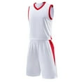 thumbnail image 2 of SUXIAN Kids Boys Football Training Team Two Sport Suit Tracksuit Workout Fitness Sportswear WH1 11-12 Years, 2 of 5