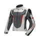 thumbnail image 2 of Chaqueta de moto impermeable, ropa de motocross, almohadillas protectoras de malla transpirable XXXL Blanco, 2 of 9