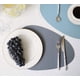 thumbnail image 1 of Mantel individual Tapete para mesa redonda Tapete para mesa Tapete para mesa de cocina Impermeable, a prueba de aceite y aislante Tapete para mesa de cuero Granny Grey 4 piezas ER, 1 of 5