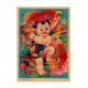 thumbnail image 1 of Abbraccia Póster Carpa saltando puerta guardián antigua, Arte de pared Año Nuevo Chino, Decoración infantil vintage en papel, 1 of 6