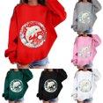 thumbnail image 4 of Likimi Children Girls Sweatshirts Animal Print Crew Neck Sweatshirt For Girls Long Sleeve Everyday Wear Fashionable Pullover Size 5-6 Years, 4 of 4