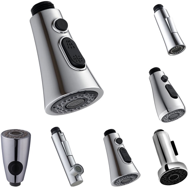 Kitchen Faucet Sprayer Pull Out Spraying out spray head; Head 2 Functions Sink Replacement Parts Washing Accessory