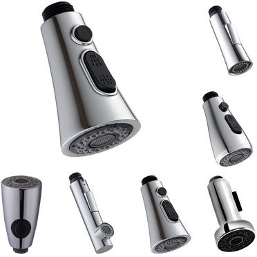 Kitchen Faucet Sprayer Pull Out Spraying out spray head; Head 2 Functions Sink Replacement Parts Washing Accessory