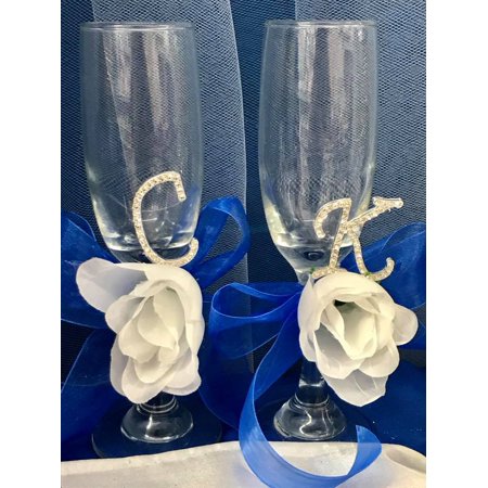 Toasting Champagne Glass Flutes Cups Wedding Sweet 16