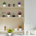 thumbnail image 7 of Artificial Small Plant 6pcs Fake Flower Potted Plant Bathroom for Indoor Decor Window Tabletop Office Colorful, 7 of 7