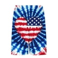 thumbnail image 5 of Yaoyar American Flag Swim Trunks Men Compression Liner Board Shorts Quick Dry Beach Shorts for Swimming Pool, 5 of 5